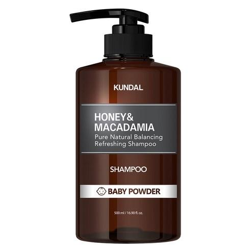 KUNDAL HONEY & MACADAMIA Natural Shampoo (Baby Powder)