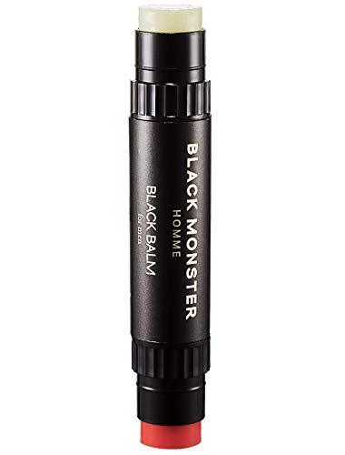 BLACK MONSTER Black Balm Dual-Ended Tinted Lip Balm & Lip Moisturizer for Men