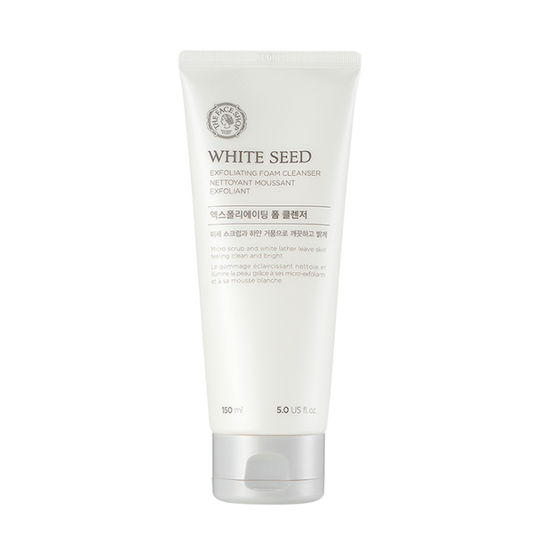 THE FACE SHOP White Seed Brightening Exfoliating Foam Cleanser