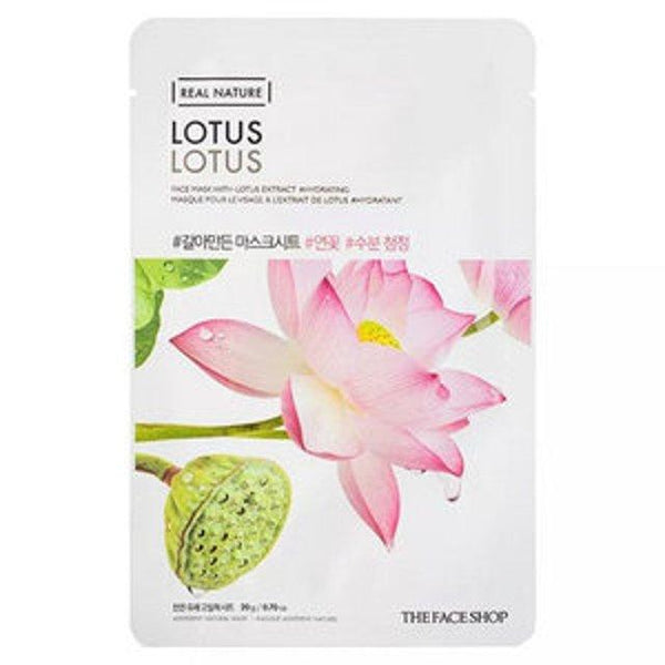 THE FACE SHOP Real Nature Face Mask #Lotus