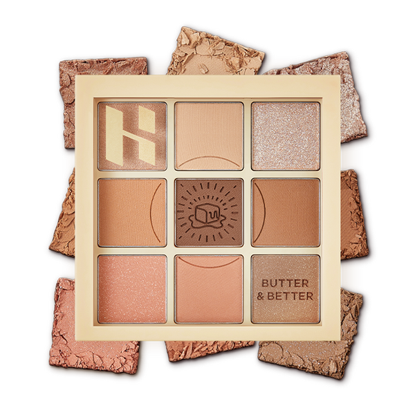 HOLIKA HOLIKA My Fave Mood Eye Palette Butter&Better Collection #ANG BUTTER