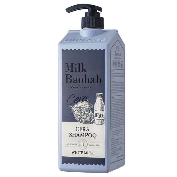 BIOKLASSE MILK BAOBAB HAIR Cera Shampoo #White Musk